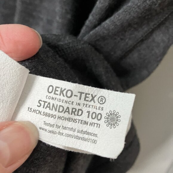 Meriwool Base Layer Sweater Mens XL Gray Outdoor Gorpcore Merino Wool Knit - Picture 4 of 10